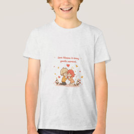 Camiseta Cute Romantic Anime Couple - Love Moment