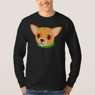 Camiseta Cute Sad Chihuahua Pattern