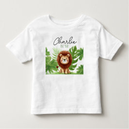 Camiseta Cute Safari Lion Birthday