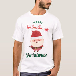 Camiseta Cute Santa