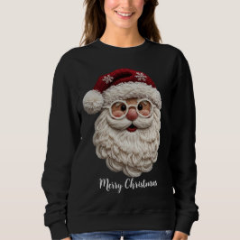 Camiseta Cute Santa Face Shirt Adorable Christmas Holiday 