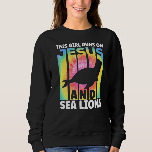 Camiseta Cute Sea Lion Apparel for Women and Girls Sea lion (Frente)