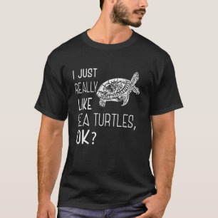 Camiseta Cute Sea Turtle Fan