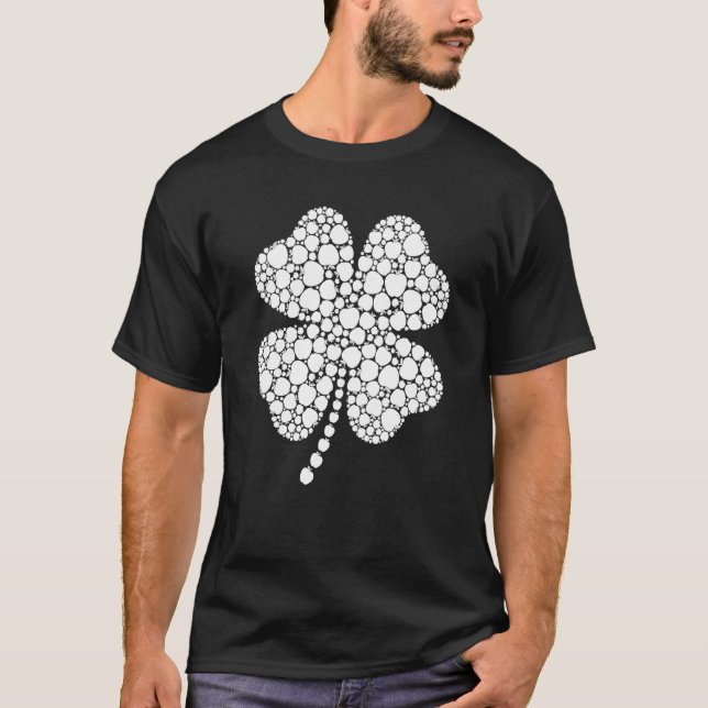 Camiseta Cute Shamrock C Apple Teacher Student St Patrick's (Frente)