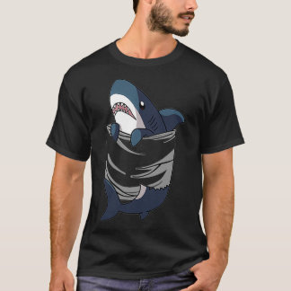 Camiseta Cute Shark In Pocket Shark lover gifts