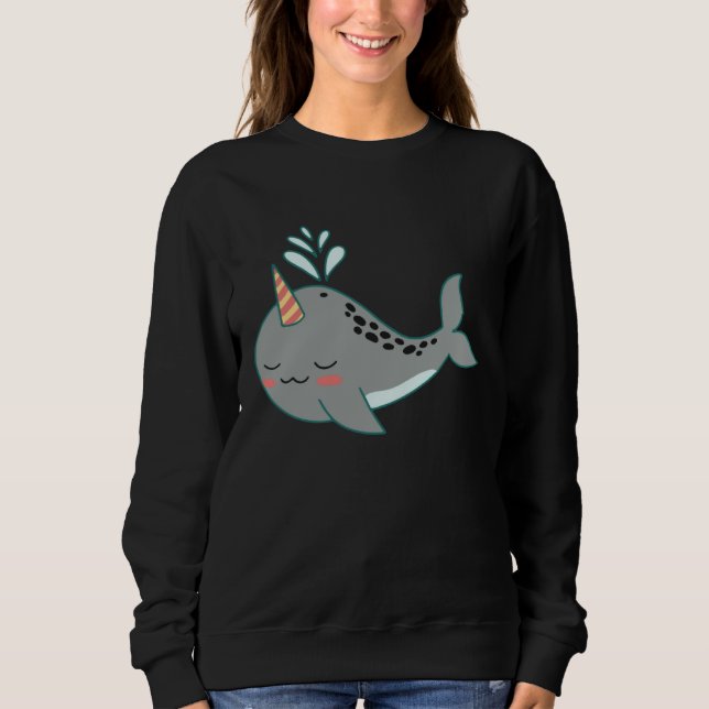 Camiseta cute shark sharks funny baby swimming (Frente)