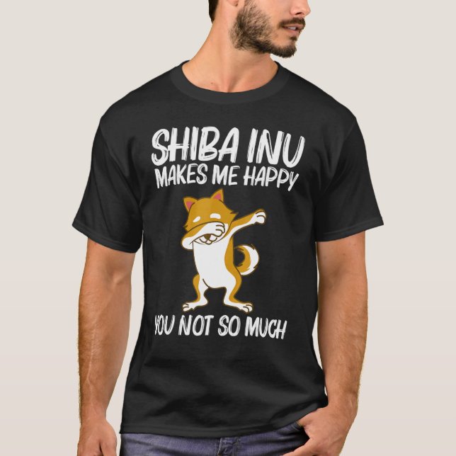 Camiseta Cute Shiba Inu For Men Women Japan Breed Animal  2 (Frente)
