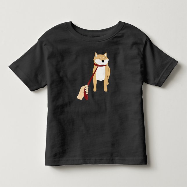 Camiseta Cute Shiba Inu Nope - Doge Meme (Frente)