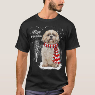 Camiseta Cute Shih Tzu Natal Cachorro Cachorro Cachorro
