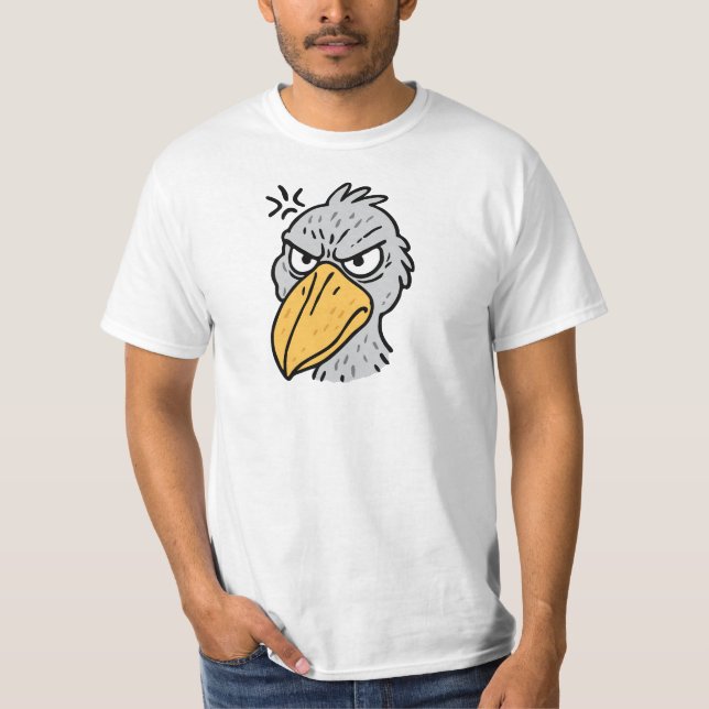 Camiseta Cute Shoebill Stork Bird (Frente)
