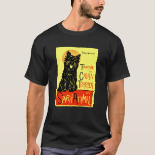 Camiseta Cute Silky Cairn Terrier Dog Art Cairn