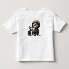 Camiseta Cute Skull Biker | Passeio ao Luar pelo Deserto