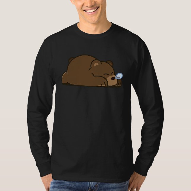 Camiseta Cute Sleeping Bear (Frente)