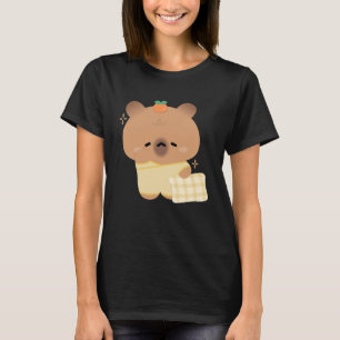 Camiseta Cute Sleepy Capybara