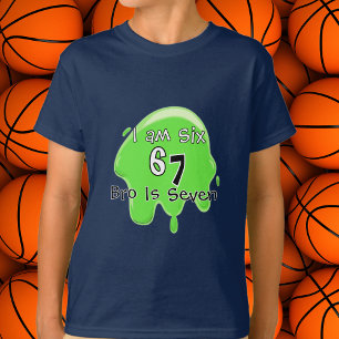 Camiseta Cute Slime Tendência 6 7 Verde Personalizar Crianç