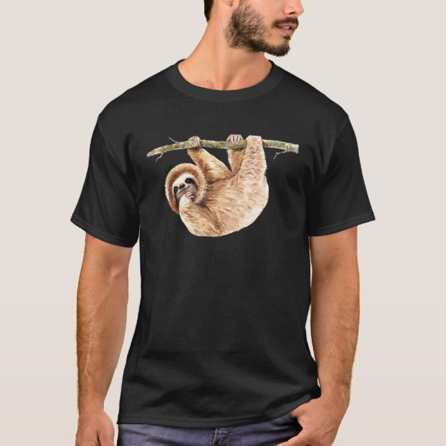 Camiseta Cute Sloth Cute Sloth  Sweet Dreams (Frente)
