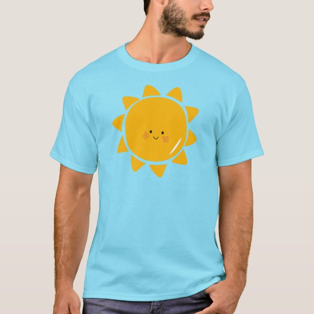 Camiseta Cute Smile Sun  (Frente)
