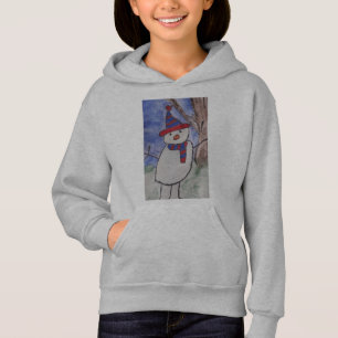 Camiseta Cute Snowman Kids Hoodie