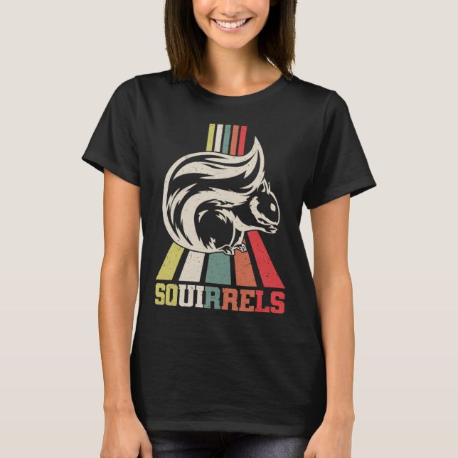 Camiseta Cute Squirrel Rodent  Squirrels  1 (Frente)