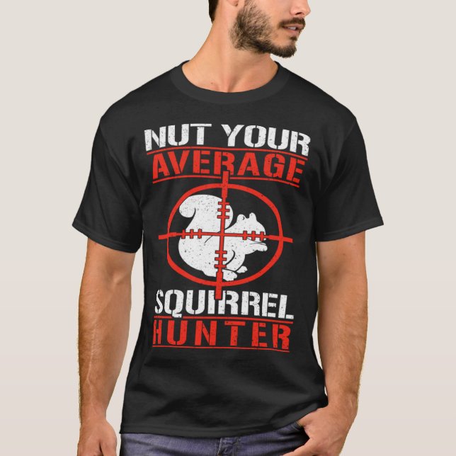 Camiseta Cute Squirrels Rodent  Nut Your Average Squirrel H (Frente)
