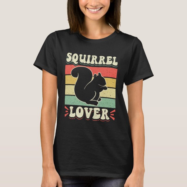 Camiseta Cute Squirrels Rodent  Squirrel   2 (Frente)