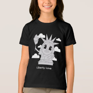 Camiseta Cute Statue of Liberty