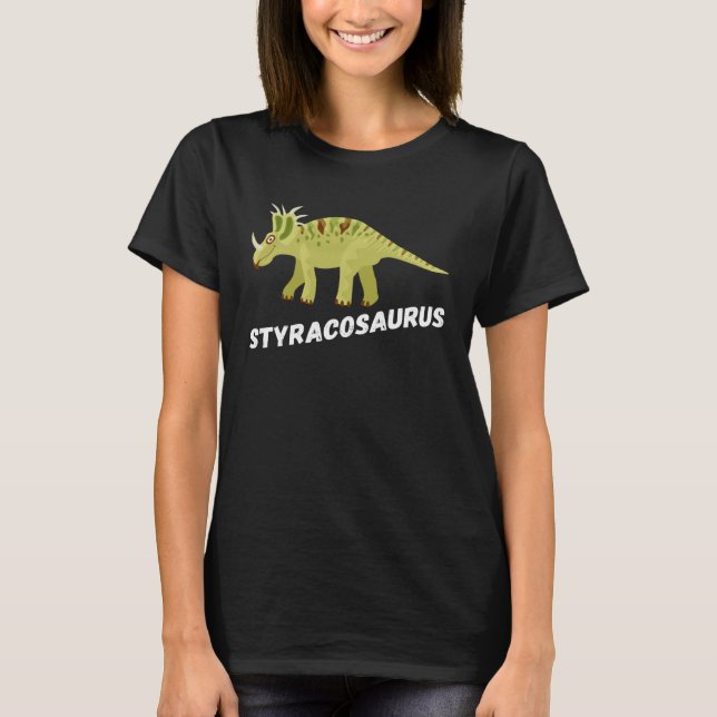 Camiseta Cute Styracosaurus Dinosaur (Frente)