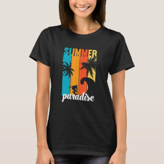 Camiseta Cute Summer  Summer Paradise Summer