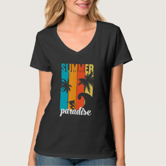 Camiseta Cute Summer  Summer Paradise Summer