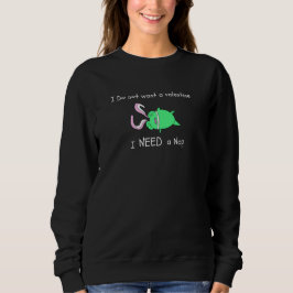 Camiseta Cute sweatshirt funny of a sleep deprived froggy