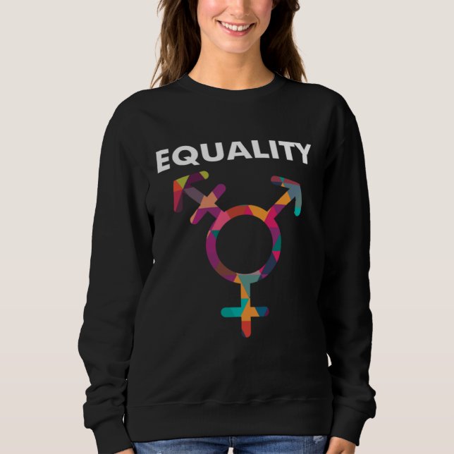 Camiseta Cute Symbol LGBT Support Transgender Gay Pride (Frente)