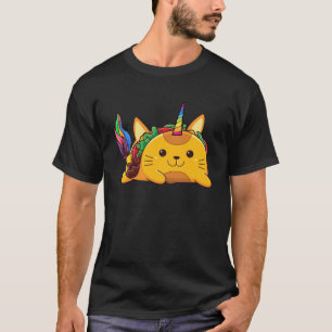 Camiseta Cute Taco Unicorn Mexicano Cinco de Mayo Unitaco K