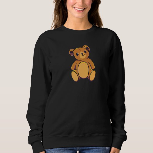 Camiseta Cute Teddy Bear Brown Bear Teddy  Men Women And Ch (Frente)