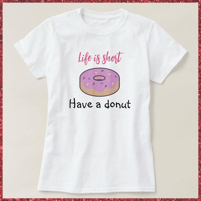 Camiseta Cute Tem Rosquinha (Criador carregado)