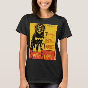 Camiseta Cute Tibetano Terrier Dog Tibetan Terrier