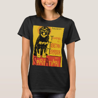 Camiseta Cute Tibetano Terrier Dog Tibetan Terrier