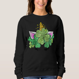 Camiseta Cute Unicorn envergonha a Rua verde irlandesa da