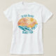 Camiseta Cute Vintage Beach levanta férias de sol feminina (Frente do Design)