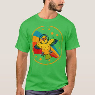 Camiseta Cute Vintage Conure Proprietário do Papagaio Retro