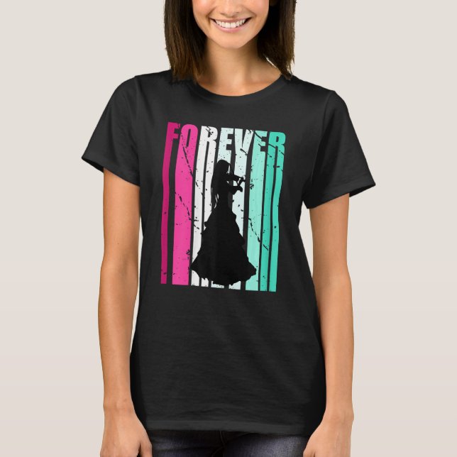 Camiseta Cute Violinist Forever Cute Violin Coaching Coach  (Frente)