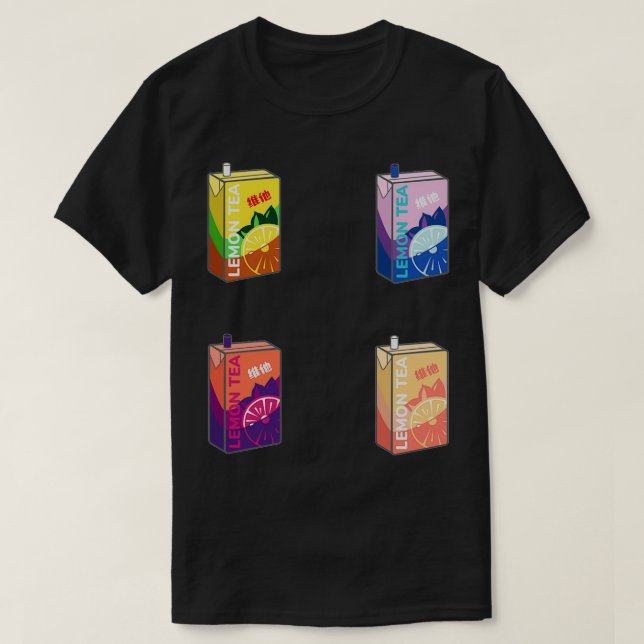 Camiseta Cute Vita Lemon Tea Pack (Frente do Design)