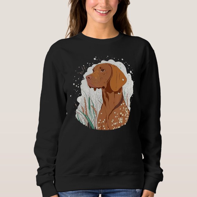 Camiseta Cute Vizsla Dog on Vizsla Lover_3 (Frente)
