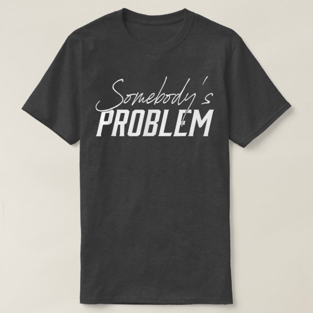 Camiseta Cute Wallen Merch Algum Problema com o Outfit (Frente do Design)