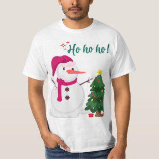 Camiseta Cute Watercolor Santa Claus Christmas Clipart