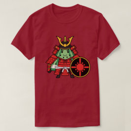 Camiseta Cute Watermelon Shogun Samurai Warrior Illustratio