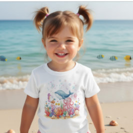 Camiseta Cute Whale Octopus Under the Sea