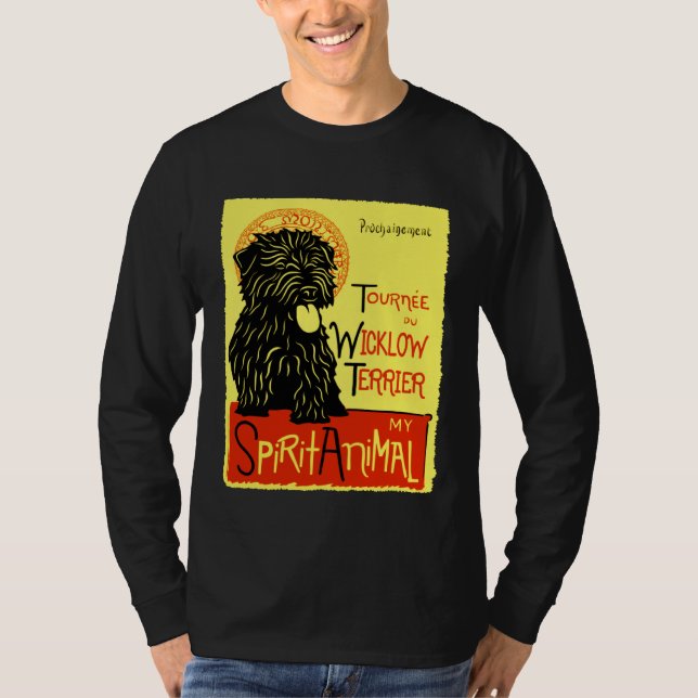Camiseta Cute Wicklow Terrier Dog Glen of Imaal (Frente)