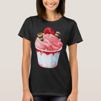 Camiseta Cute  with  Motif Ice Cream