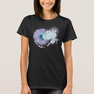 Camiseta Cute Y2K Coelho de Balão Brilhante Estrel