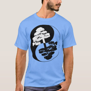 Camiseta Cute Ying Yang Bonsai Lover Feng Shui Yin Yang Bon